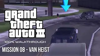 GTA III 100% Walkthrough: Mission 08 - Van Heist