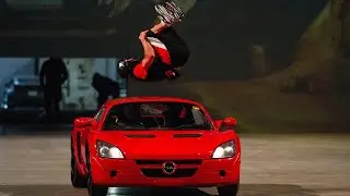 CAR FLIP STUNT! Fast & Furious asked me to jump it, so I flipped it! | Chasearmitage.com