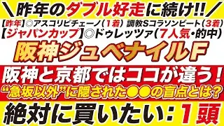 昨年に続け！【阪神ジュベナイルフィリーズ2024予想】阪神と京都ではココが違う！ ブラウンラチェット以上に買いたい１頭とは？