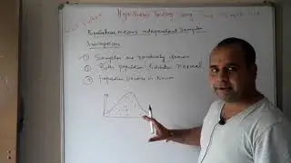 Business Statistics using python: Two Sample Test based Hypothesis Test