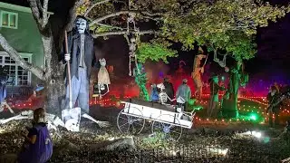 2024 Halloween Haunt Walkthrough | Sylvania Manor | INFLA