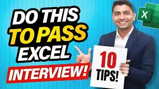 Master Excel for Job Interviews: 10 Key Tips & Tricks😲