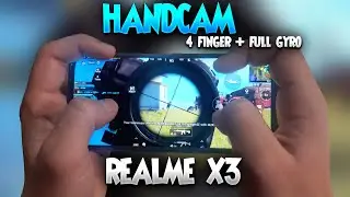Realme X3 Pubg Mobile Handcam 4 Finger + Always On Gyro #6