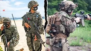 Recon Marines conduct live-fire range in South Korea