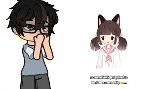 Meowbahh just joined to the Gacha community and she made this video… 💀💀
