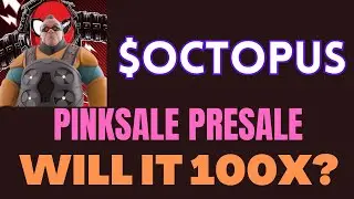 DR OCTOPUS - FAIR LAUNCH - PINKSALE - $OCTOPUS - LAUNCHING 10 MINS AFTER PRESALE ENDS