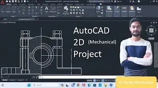 AutoCAD Project - Plummer Block 