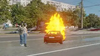 Денчик поджог тайоту (Глад Валакас 3D Анимация)