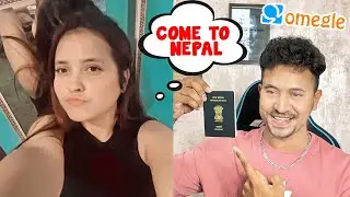 I Am Going Nepal 😍To Meet Her 🔥? Omegle Romance in Nepal