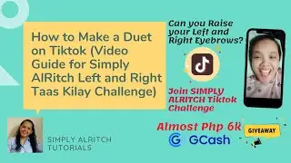 How to Make a Duet on Tiktok (Video Guide for Simply AlRitch Raise your Eyebrows Challenge)