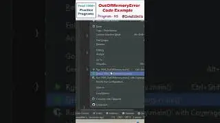 Program 95 | OutOfMemoryError in Java | Java Heap Space 