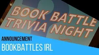 ANNOUNCEMENT: BOOKBATTLES IRL (ROUND 2!)