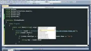 XML in C# - XmlReader