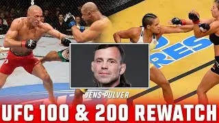 UFC 100 & 200 Rewatch w/ UFC Hall of Famer Jens Pulver