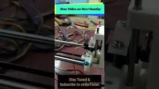 Handwriting Robot work in progress #shorts #arduino #arduinorobot #robotics #circuitician