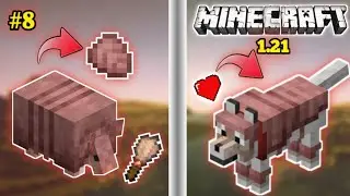 I Made Ultimate Minecraft 1.21 Wolf Armor By Armadillo - Wolf Army || Ep 8