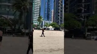 Não podemos nem mas tomar banho de praia