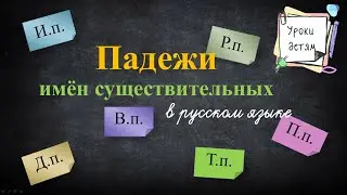 Падежи имён существительных. Русский язык, 3 класс.