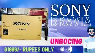 Sony Bravia 55 inch Tv Unboxing / @LAMBU_JAMBU