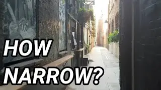 London's NARROWEST Street? Brydges Place London