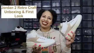 Jordan 2 Retro Craft Unboxing & First Look |Sneakers and Handbags