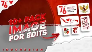 10+ Pack Image, Background: For edit - Indonesian Theme HUT RI 76