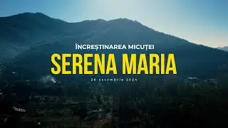 Încreștinarea micuței Serena Maria