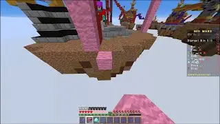 Shot on iPhone meme, but it´s Minecraft Bedwars