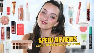 SPEED REVIEWING A BUNCH OF MAKEUP