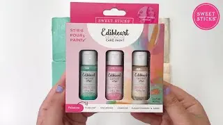 Edible Art Decorative Paint Trio Pack from Sweet Bakes available At Kitchen Jukebox Canada
