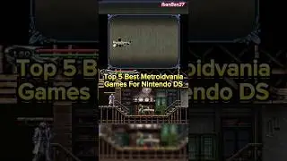 5 Best DS Metroidvania Games #shorts #nds #metroidvania #nintendods