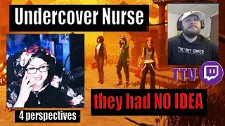 CRAZY PENTIMENTO NURSE vs 2 friends (4 perspectives / dead by daylight) jinxes thelastgamer pacmandu