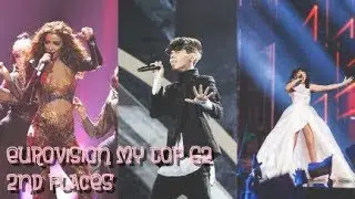 Eurovision: my top 62 | 2nd places (1956-2018)
