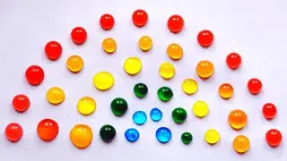 coloring rainbow 🌈 with color 💦droplets #satisfyingart #coloring #asmr #rainbow