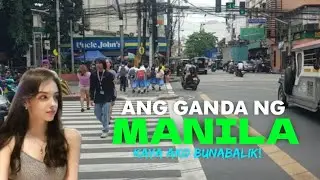 🇵🇭REAL LIFE! DURING RUSH HOUR at ESPAÑA BOULEVARD SAMPALOC MANILA PHILIPPINES