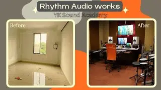 My Recording Studio Rhythm Audio works | Yk Sound Academy | Offline classes | Making video