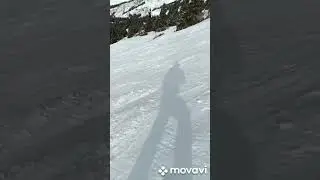 Начало спуска с высоты 3040 метров ..
