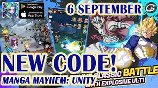 NEW CODE Manga Mayhem: Unity Giftcode & How to Redeem Code 6 September - Mobile Game (Android/IOS)