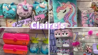 CLAIRE'S SHOP WITH ME