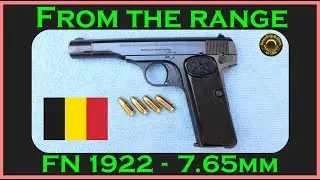 The FN Model 1922 in .32 ACP - From the shooting range.