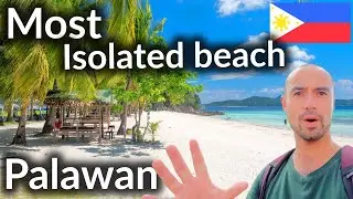 🇵🇭| MOST ISOLATED BEACH of El Nido, PALAWAN in THE PHILIPPINES