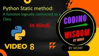 Understanding Python Static Methods in Hindi: 8 