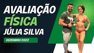 AVALIAÇÃO FÍSICA NA FUTURA CAMPEÃ JÚLIA SILVA.