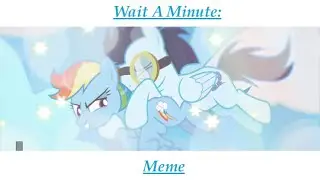 Wait a Minute Meme/PMV (MLP Style)
