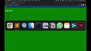 Web - HTML/CSS - Set & style with ID selector