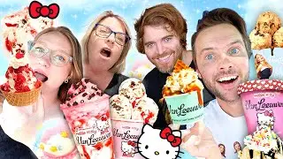 Tasting VIRAL Celebrity Foods with Shane and My Mom!