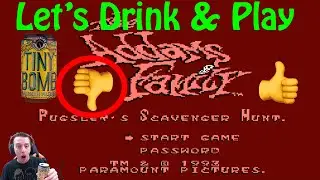 Lets Drink & Play Addams Family Pugsley's Scavenger Hunt  NES Episode 8