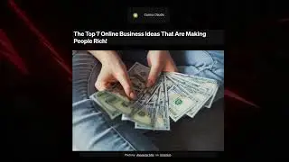The Top 7 Online Business Ideas That Are Making People Rich!