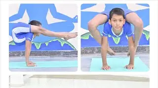Presenting HandStanding|Vibhakta Viprita Shiv Lingakarasana|Parshupashasana|Dwipad kokilasana|