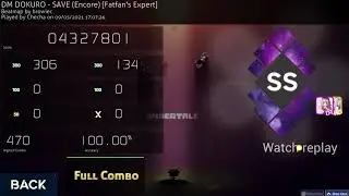 DM DOKURO - SAVE (Encore) [Fatfan's Expert] + HDDT 7.05* SS 467pp